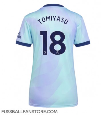 Arsenal Takehiro Tomiyasu #18 Replik 3rd trikot Damen 2024-25 Kurzarm